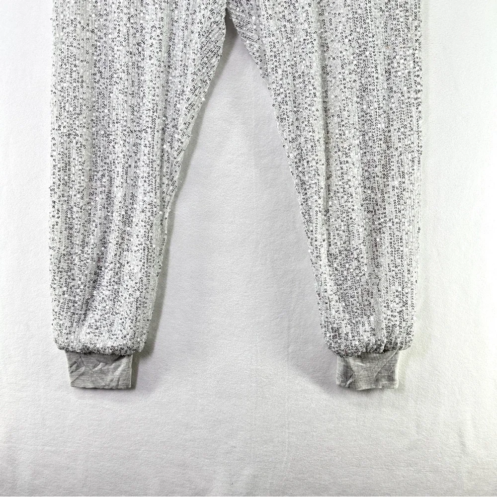 Judith March Full Sequin Jogger Pants Size Small - Picture 3 of 15
